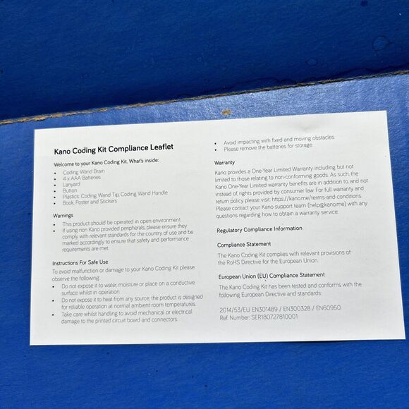 Kano Harry Potter Coding Kit Build a Wand Learn To Code Complete Tested Works! - Picture 10 of 16